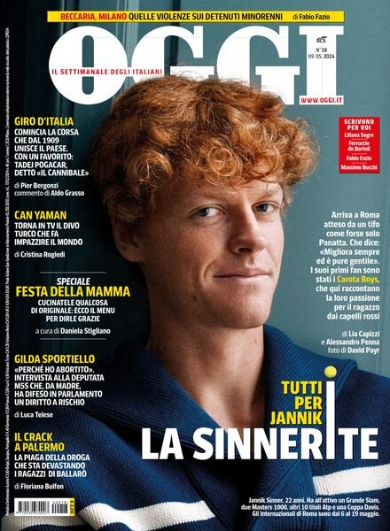 Oggi – 9 Maggio 2024 Cover