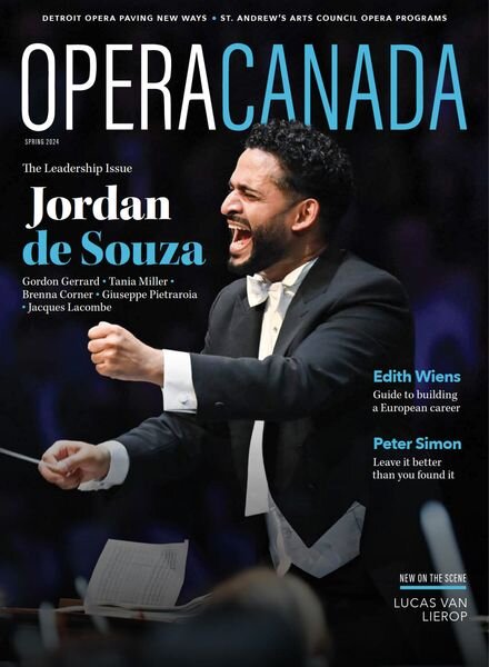 Opera Canada – Spring 2024 Cover