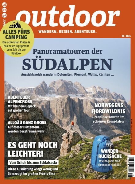 Outdoor – Juni 2024 Cover