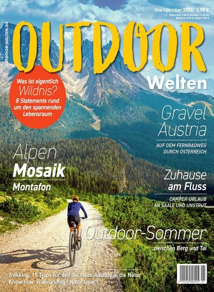 OutdoorWelten – Sommer 2024 Cover