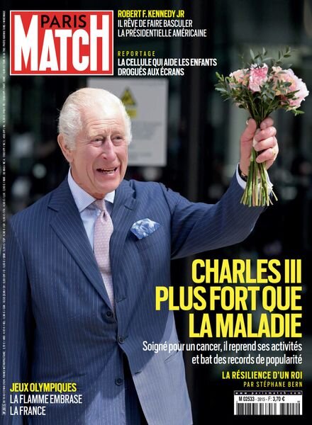 Paris Match – 16 Mai 2024 Cover