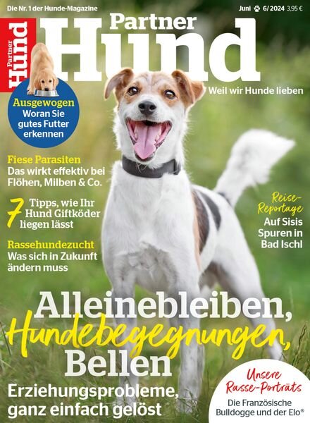 Partner Hund – Juni 2024 Cover
