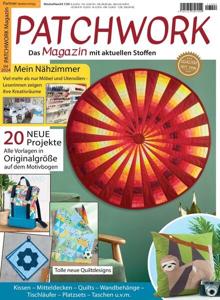 Patchwork Magazin – Mai 2024 Cover