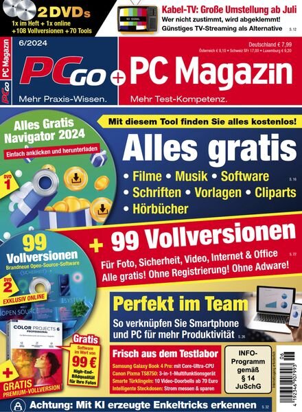 PC Magazin PCgo – Juni 2024 Cover