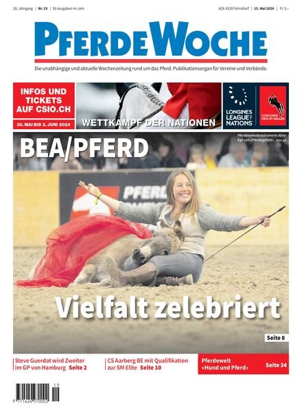 PferdeWoche – 15 Mai 2024 Cover