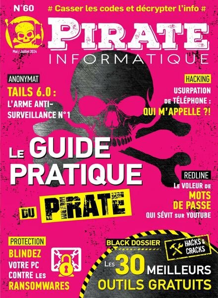 Pirate Informatique – Mai-Juillet 2024 Cover