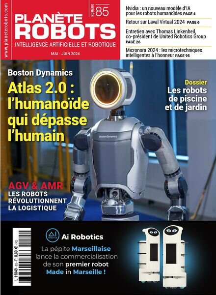 Planete Robots – Mai-Juin 2024 Cover
