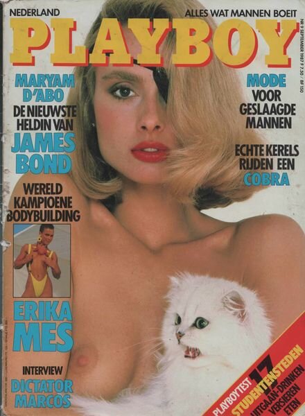 Playboy Netherlands – Nr 9 September 1987 Cover