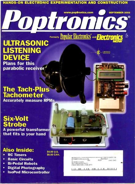 Popular Electronics – 2002-09 Cover