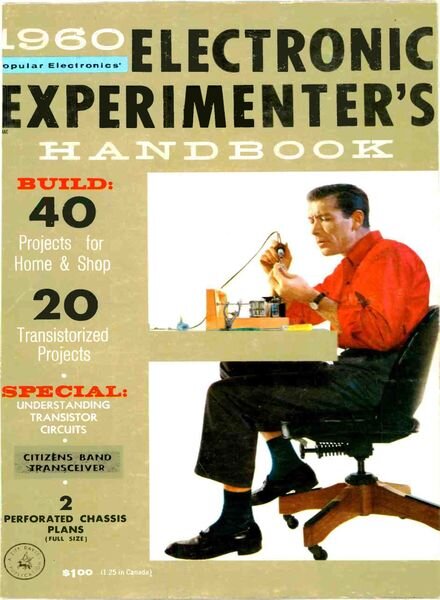 Popular Electronics – Electronic-Experimenters-Handbook-1960 Cover