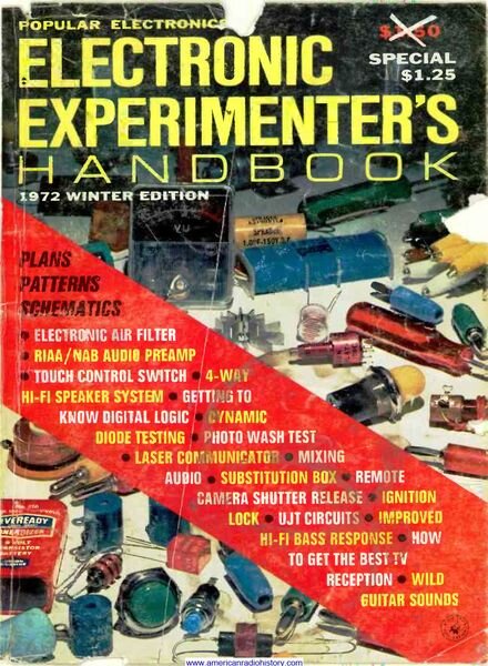 Popular Electronics – Electronic-Experimenters-Handbook-1972-Winter Cover