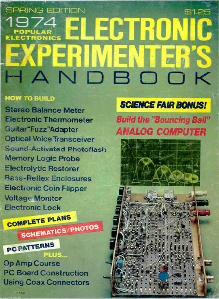 Popular Electronics – Electronic-Experimenters-Handbook-1974-Spring Cover