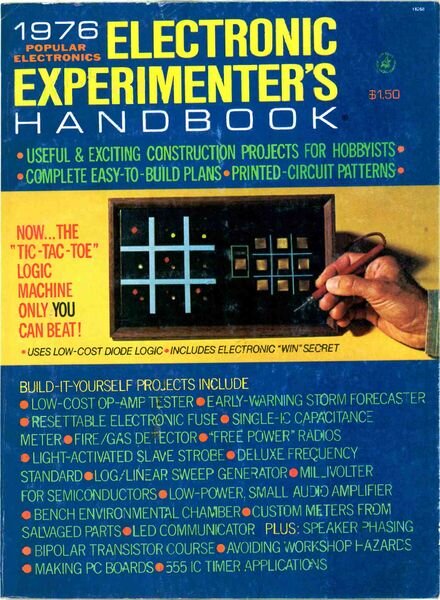 Popular Electronics – Electronic-Experimenters-Handbook-1976 Cover