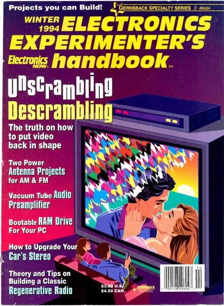 Popular Electronics – Electronic-Experimenters-Handbook-1994-Winter Cover