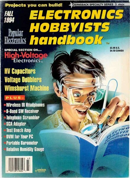 Popular Electronics – Electronics-Hobbyists-1994-Fall Cover