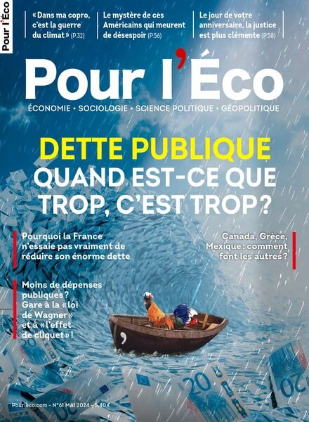 Pour l’eco – Mai 2024 Cover