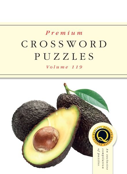Premium Crossword Puzzles – Issue 119 2024 Cover