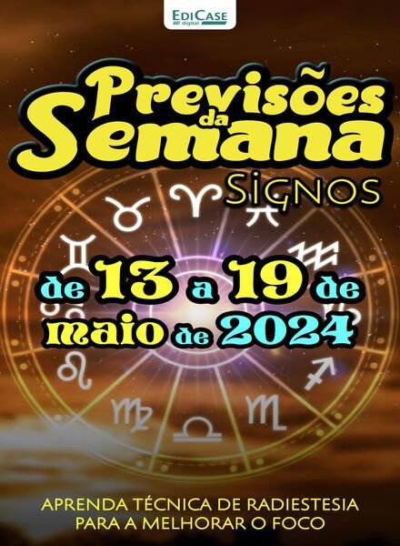 Previsoes da Semana – 13 Maio 2024 Cover