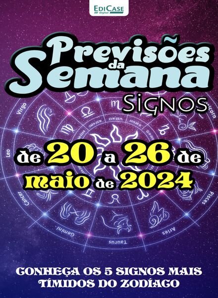 Previsoes da Semana – 20 Maio 2024 Cover
