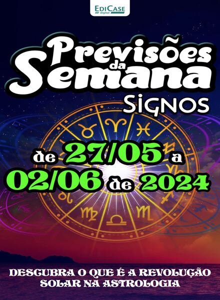 Previsoes da Semana – 27 Maio 2024 Cover