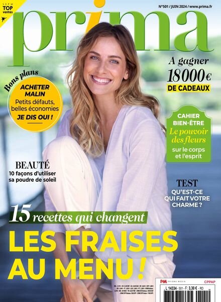 Prima France – Juin 2024 Cover