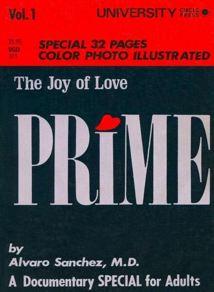 Prime – Vol 1 The Joy Of Love 1970 Cover