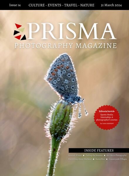PRISMA Photography Magazine – Issue 14 31 March 2024 Cover