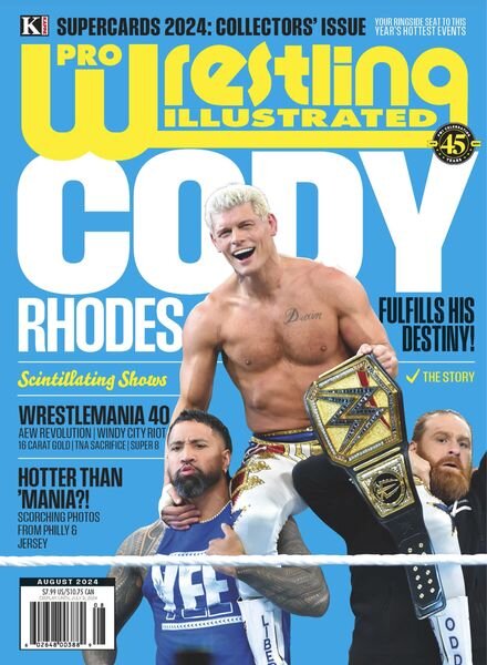 Pro Wrestling Illustrated – August 2024 Cover
