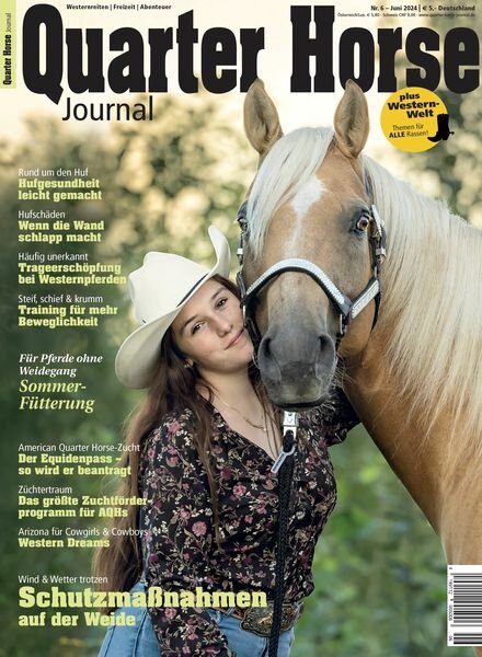Quarter Horse Journal – Juni 2024 Cover
