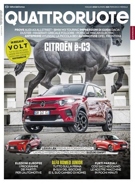 Quattroruote Italia – Maggio 2024 Cover