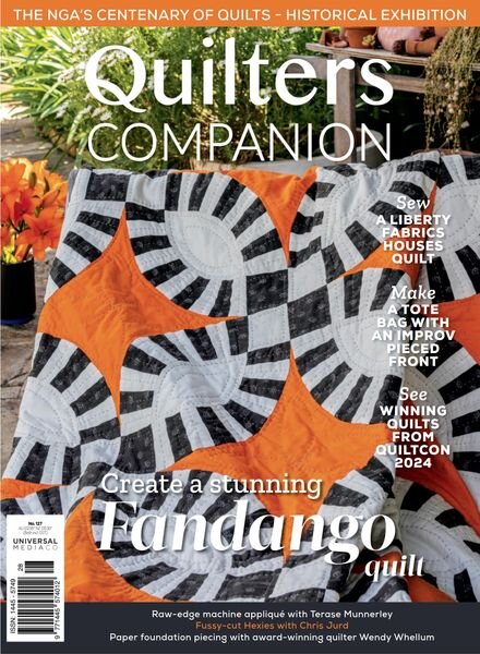 Quilters Companion – Issue 127 2024 Cover
