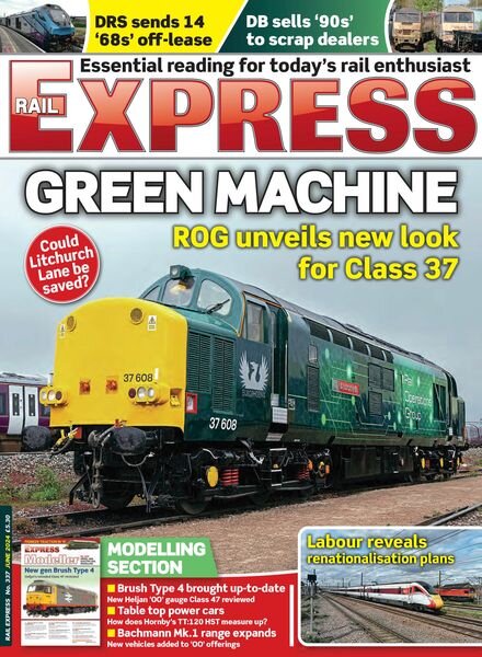 Rail Express – Issue 337 – June 2024 Cover