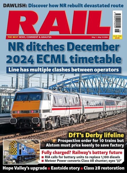 Rail – Issue 1008 – May 1 2024 Cover