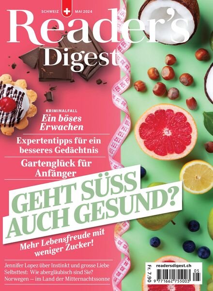 Reader’s Digest Schweiz – Mai 2024 Cover