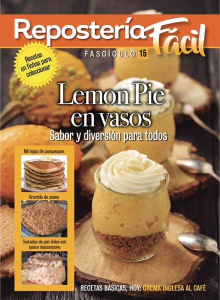 Reposteria facil – Fasciculo 3 2024 Cover