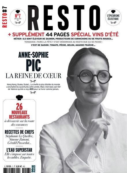 Resto – Juin-Juillet-Aout 2024 Cover