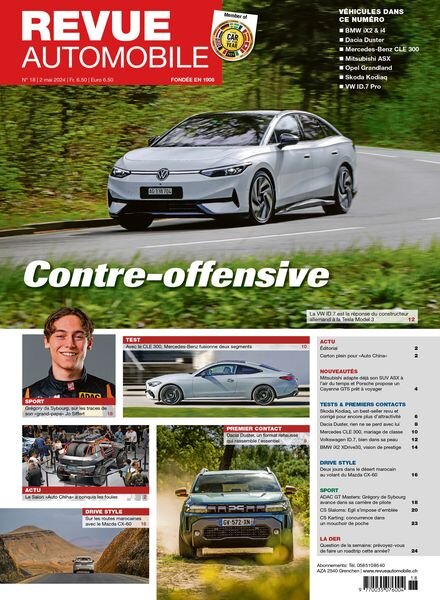 Revue Automobile – 2 Mai 2024 Cover