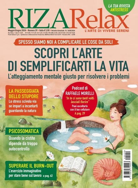 Riza Relax – Maggio-Giugno 2024 Cover