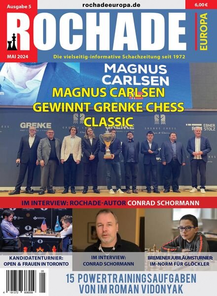 Rochade Europa – Mai 2024 Cover