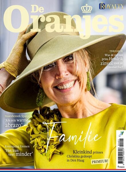 Royalty Special – De Oranjes – 17 Mei 2024 Cover