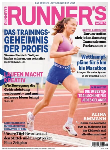 Runner’s World Germany – Juni 2024 Cover