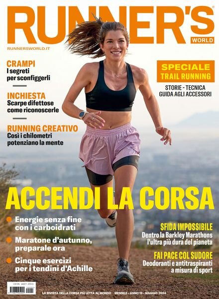 Runner’s World Italia – Maggio 2024 Cover