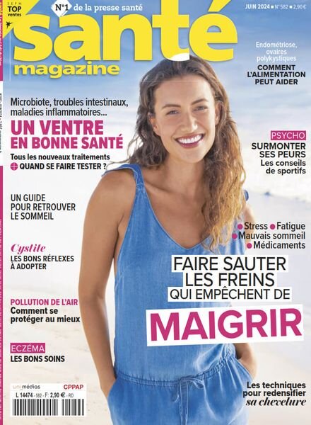 Sante Magazine – Juin 2024 Cover