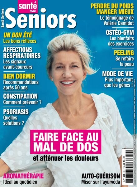 Sante Revue Seniors – Mai-Juin-Juillet 2024 Cover