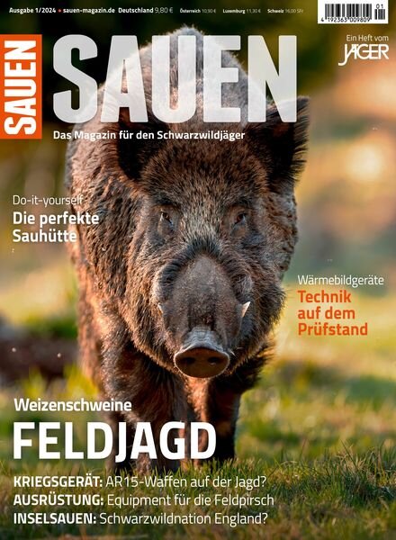 Sauen – 7 Mai 2024 Cover