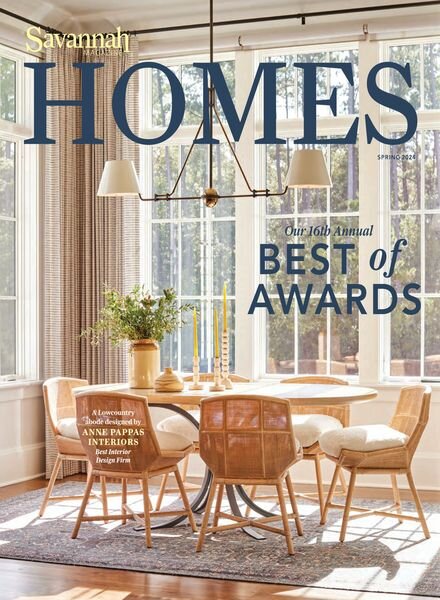 Savannah Homes – Spring 2024 Cover