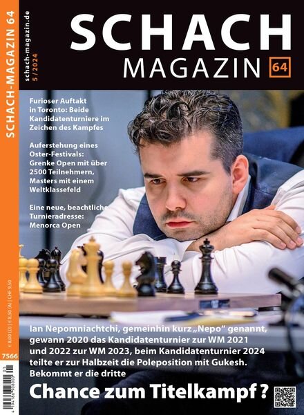 Schach-Magazin 64 – Mai 2024 Cover