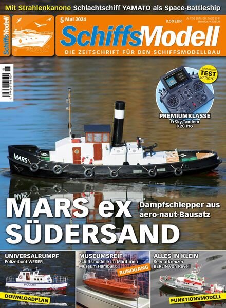 SchiffsModell – Mai 2024 Cover