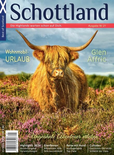 Schottland Magazin – April 2024 Cover
