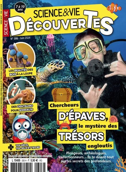 Science & Vie Decouvertes – Juin 2024 Cover